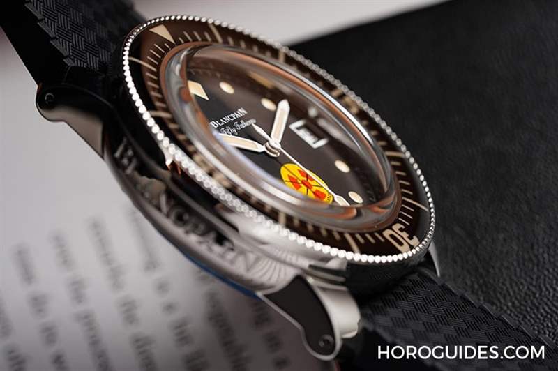 經典再現!BLANCPAIN發表Fifty Fathoms五十噚無輻射復刻版腕表-復刻表