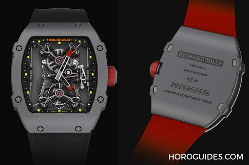 【名人表盒】紅土之王Rafael Nadal，奠定Richard Mille超輕抗震終極地位的最牛代言人-復刻表