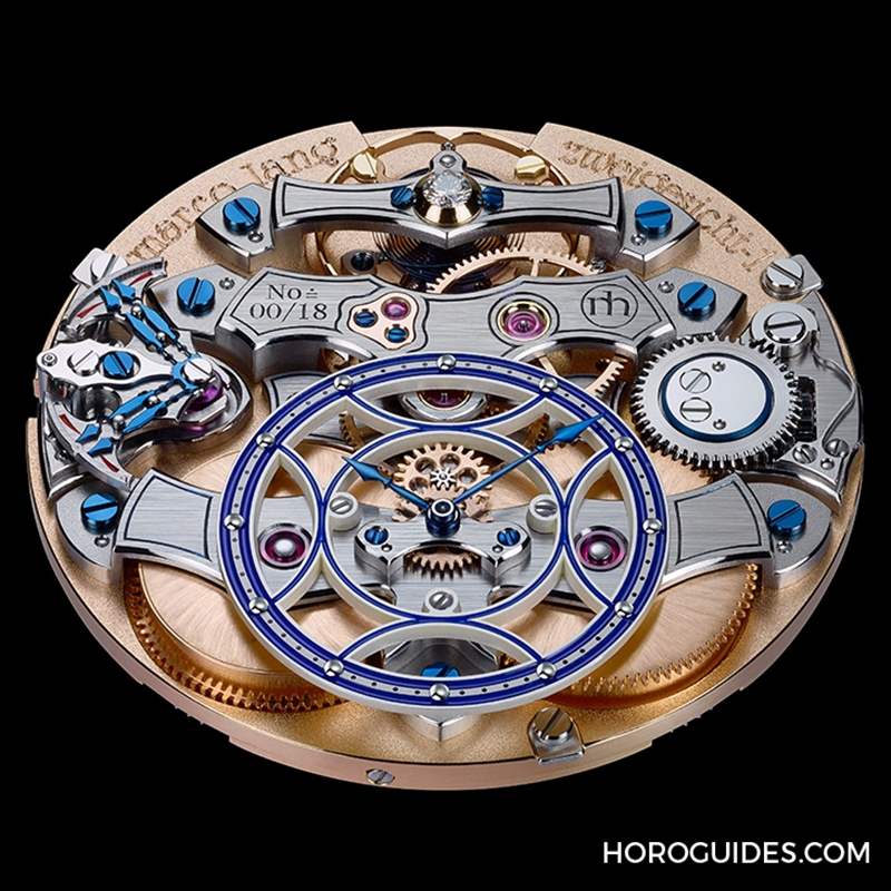 雙面表雙倍悅目｜MARCO LANG Zweigesicht-1-復刻表