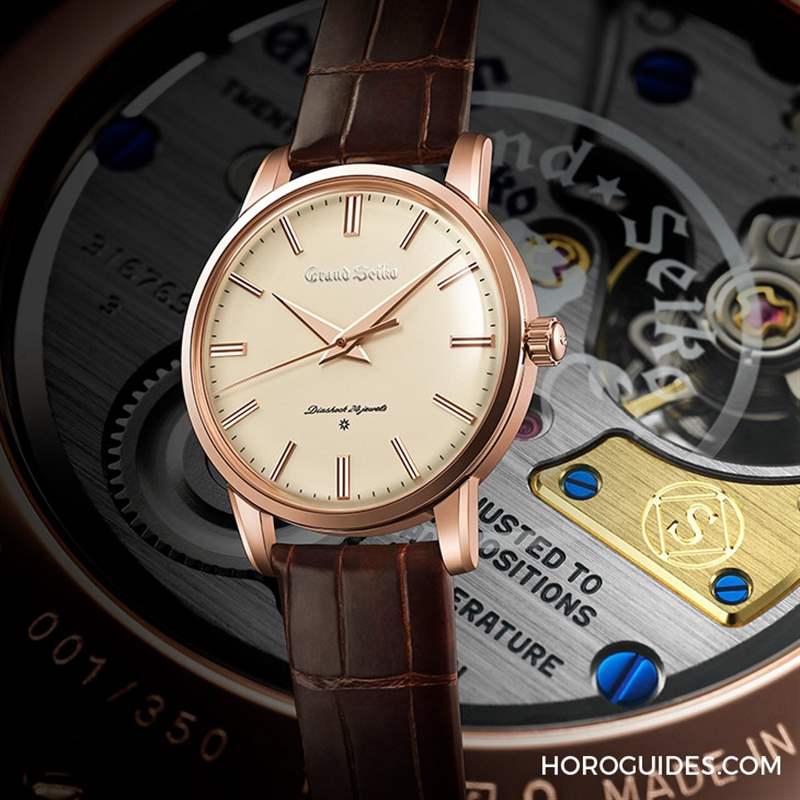 GRAND SEIKO貴金屬限量表，志慶服部金太郎160歲誕辰與SEIKO 140周年-復刻表