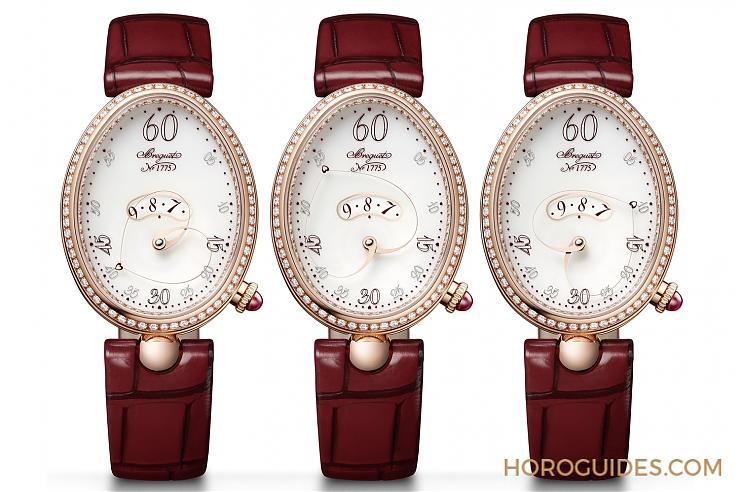 收放自如！前所未見的心形指針｜Breguet那不勒斯系列心愿仕女鉆表-復刻表