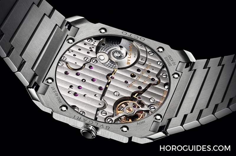 這樣的喀什米爾藍面，美絕了！BVLGARI Octo Finissimo超薄自動上鏈精鋼腕表-復刻表