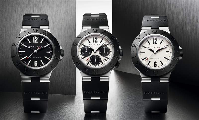 材質混搭先驅回來了！｜BVLGARI Aluminium腕表-復刻表