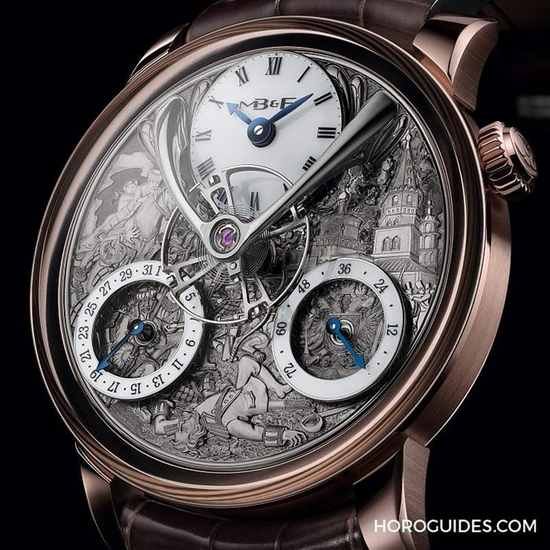 精雕細琢,最有故事的面盤|MB&F LM Split Escapement Eddy Jaquet系列限量腕表-復刻表