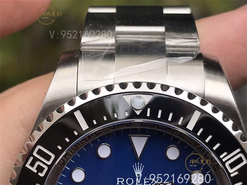 AR廠勞力士漸變藍鬼王v2版腕表復刻做工怎么樣對比n廠漸變鬼王-復刻表