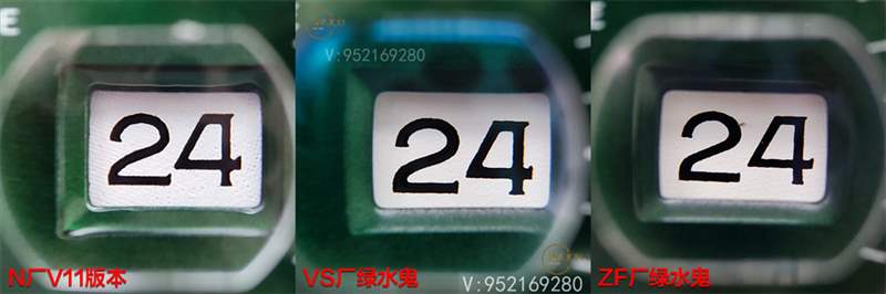 VS廠、ZF廠、N廠勞力士水鬼獨家對比，哪家復刻做工最為出色呢-復刻表