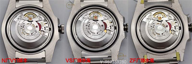 VS廠、ZF廠、N廠勞力士水鬼獨家對比，哪家復刻做工最為出色呢-復刻表