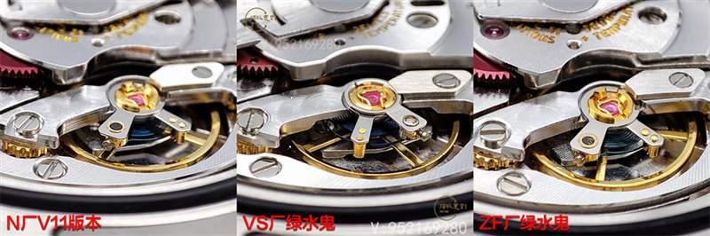 VS廠、ZF廠、N廠勞力士水鬼獨家對比，哪家復刻做工最為出色呢-復刻表