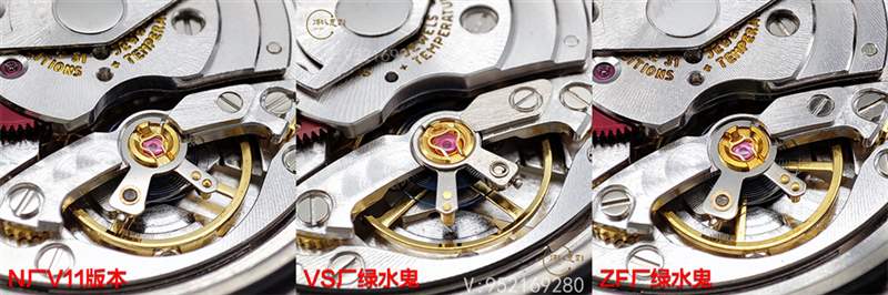 VS廠、ZF廠、N廠勞力士水鬼獨家對比，哪家復刻做工最為出色呢-復刻表