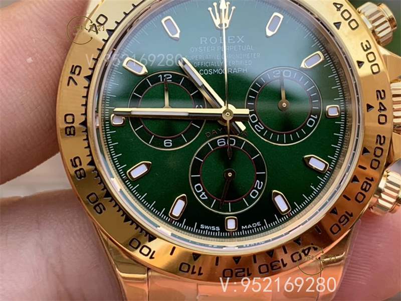 N廠勞力士綠金迪116508重磅推出,超越ar廠7750金綠迪-復刻表