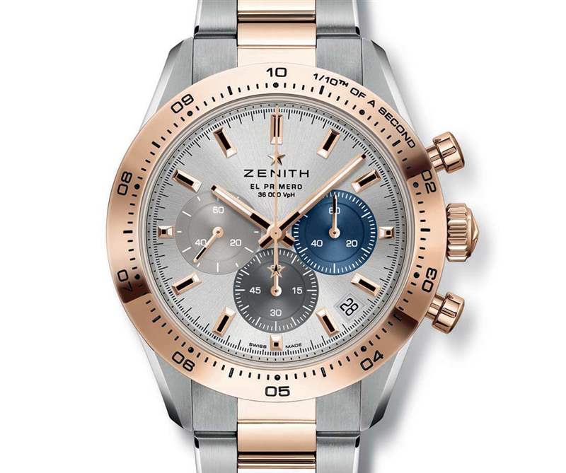 真力時天頂計時大師運動兩種音調(diào)-叛亂RE-VOLT VALTTERI BOTTAS C42 和 ZHOU GUANYU C42-復刻表