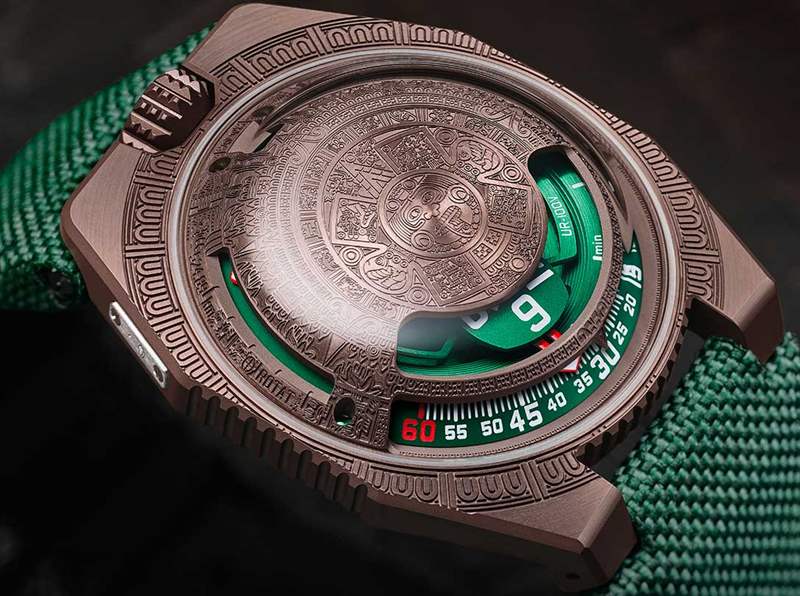 URWERK UR-100V 時(shí)間與培養(yǎng)-浪琴精神 37MM-復(fù)刻表