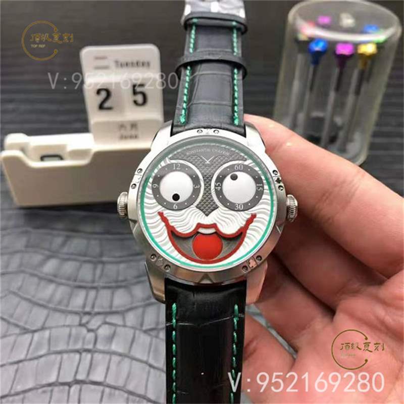 V9廠俄羅斯切金小丑復刻表是不是最高版本-復刻表