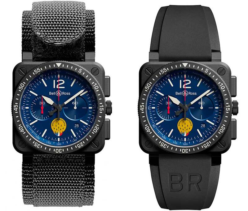 BELL & ROSS BR 03-94 法國帕特魯耶-復刻表