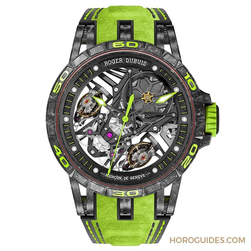 Lamborghini超級(jí)跑車魂注入！Roger Dubuis超級(jí)訂制表Excalibur Essenza SCV12桀驁現(xiàn)身-復(fù)刻表