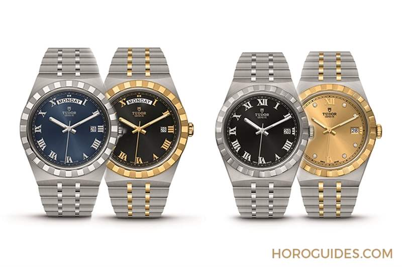 帝舵TUDOR Royal皇家系列重返當代！一次推出四種尺寸-復刻表