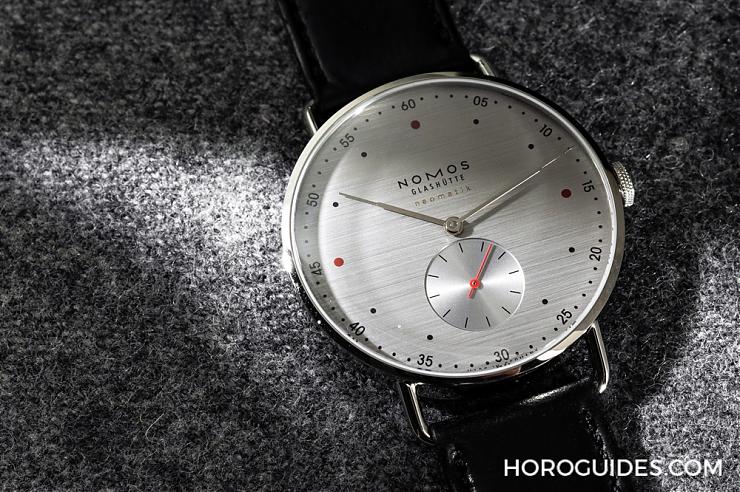 職場選表，實用至上｜NOMOS Slivercut面盤的洗鏈魅力-復刻表