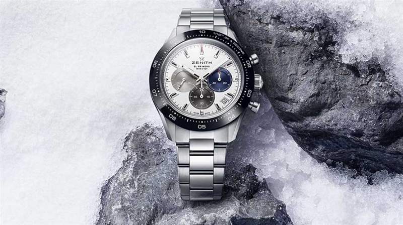 真力時天頂計時大師運動計時碼表-復刻表