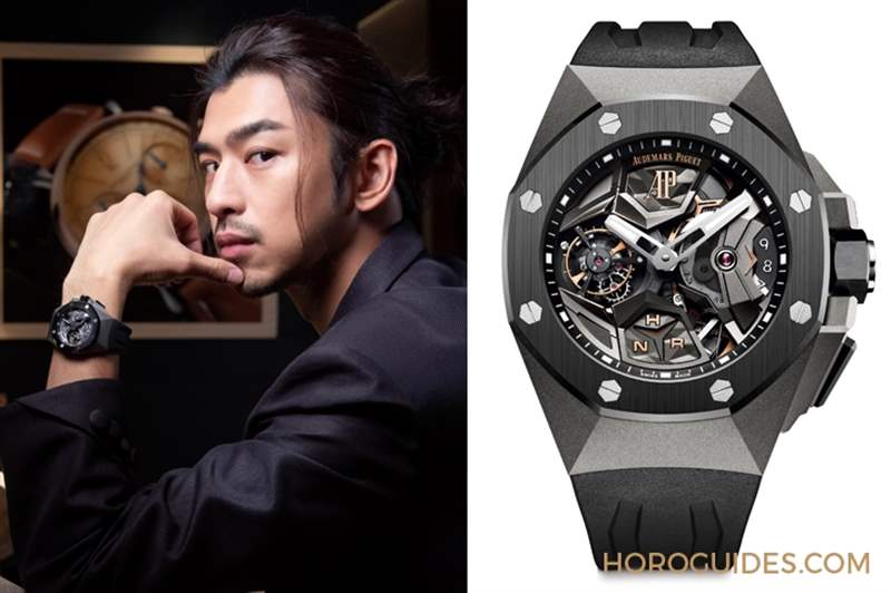 愛彼遠百信義A13概念店全新開幕，盧廣仲秀Code 11.59酒紅計時碼表獻唱-復刻表