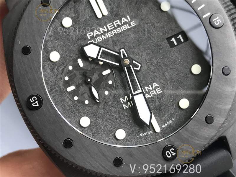 VS廠沛納海979碳纖維做工怎么樣,沛納海979vs廠復(fù)刻表-復(fù)刻表