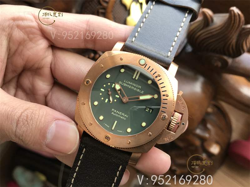 VS廠沛納海pam382青銅復(fù)刻表評(píng)測,做工值得入手嗎-復(fù)刻表