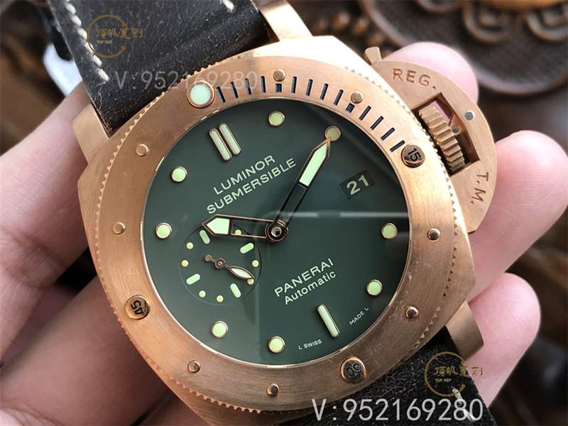 VS廠沛納海pam382青銅復(fù)刻表評(píng)測,做工值得入手嗎-復(fù)刻表