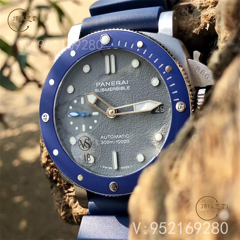 藍(lán)色小海王-VS廠沛納海pam00959評測具有年輕活力的藍(lán)主角-復(fù)刻表