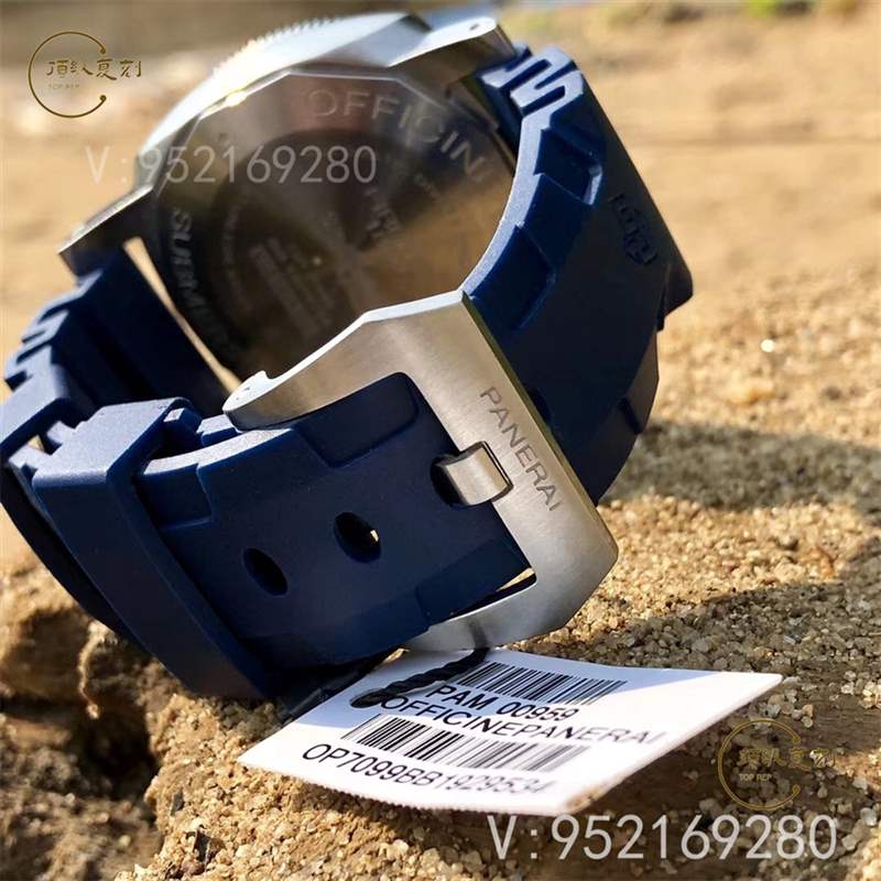 藍(lán)色小海王-VS廠沛納海pam00959評測具有年輕活力的藍(lán)主角-復(fù)刻表