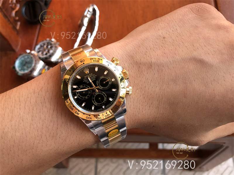 N廠勞力士迪通拿m116518ln間金黑盤復(fù)刻表做工怎么樣-內(nèi)附實(shí)拍圖-復(fù)刻表