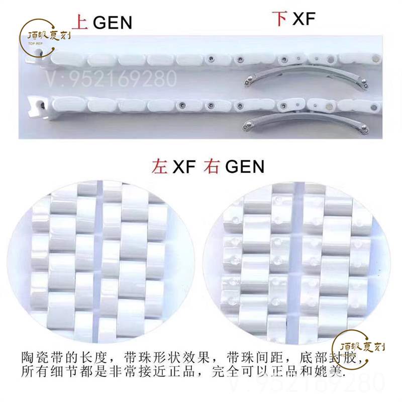 XF廠Chanel香奈兒J12黑白雙絕石英女表復刻做工怎么樣-復刻表