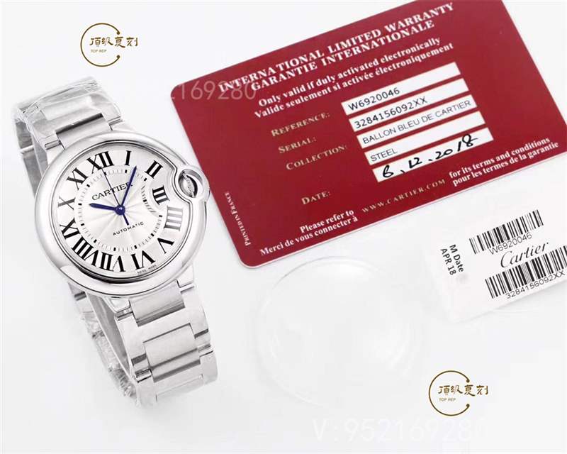 天花板級別復(fù)刻表之V6廠卡地亞藍氣球做工怎么樣-復(fù)刻表