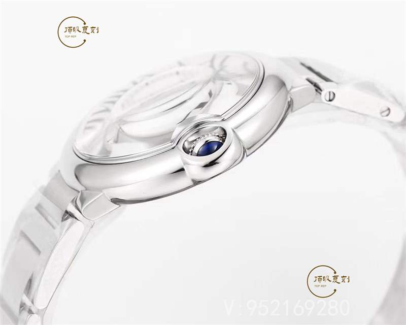 天花板級別復(fù)刻表之V6廠卡地亞藍氣球做工怎么樣-復(fù)刻表