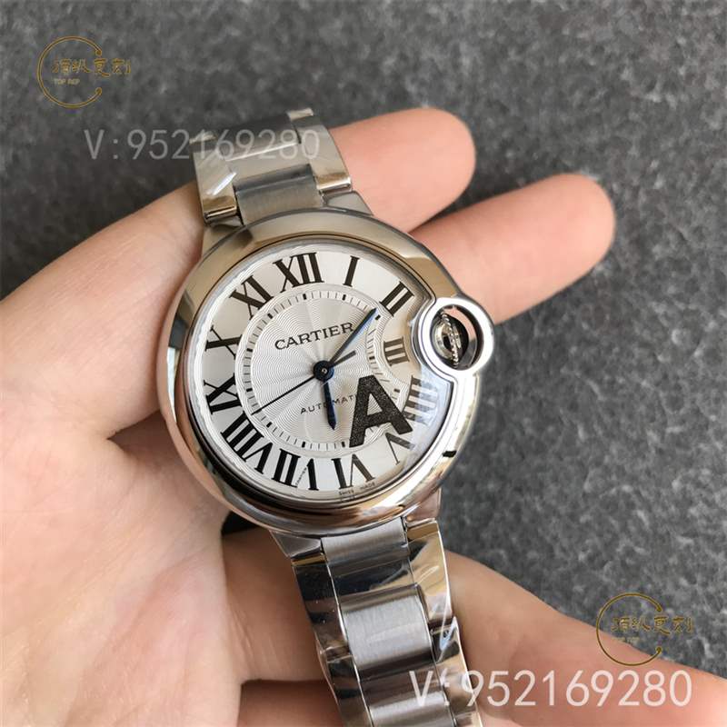 V6廠卡地亞藍氣球33mm和36mm復(fù)刻表質(zhì)量怎么樣-復(fù)刻表