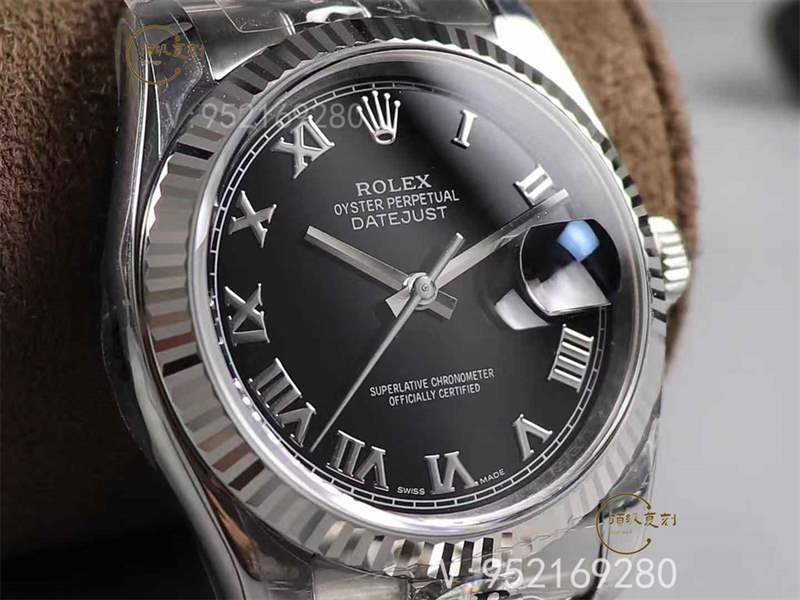 AR廠勞力士v3版日志36mm羅馬數字盤質量如何，對比正品怎么樣-復刻表