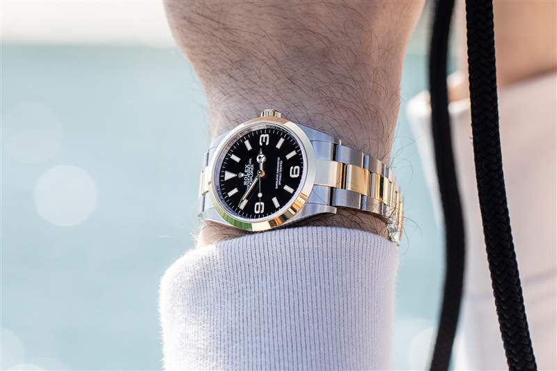 手腕上的一周：雙色勞力士探險家腕表 124273-復(fù)刻表
