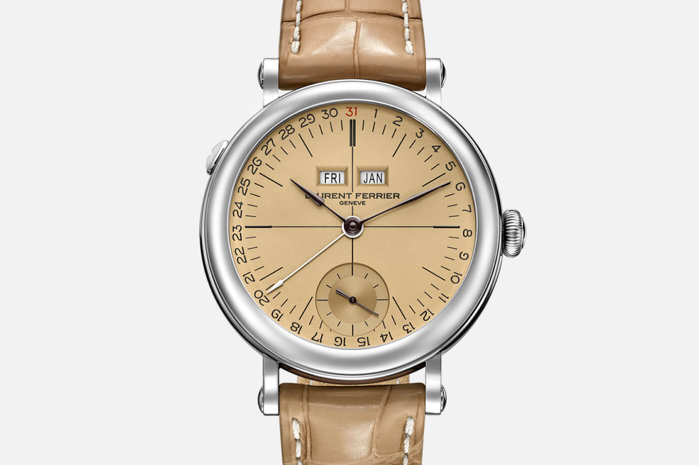 法拉利Galet年歷校片復(fù)古手表LCF025-復(fù)刻表