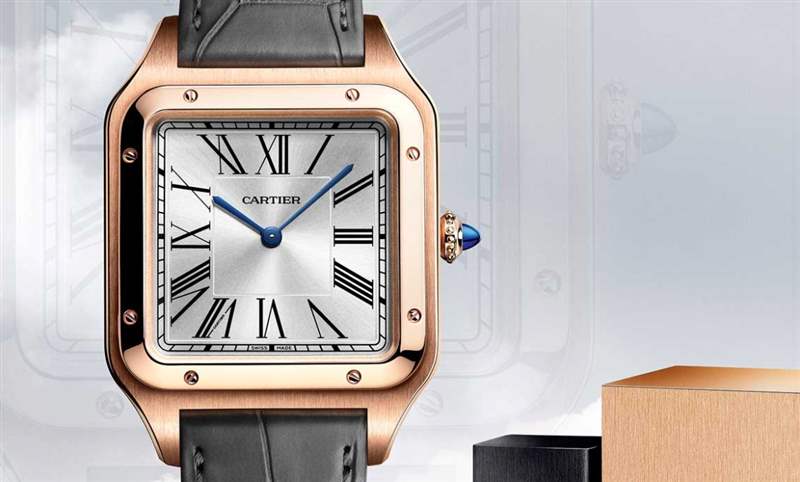 放大經(jīng)典原味｜搭載機械機芯的Cartier Santos-Dumont XL-復(fù)刻表