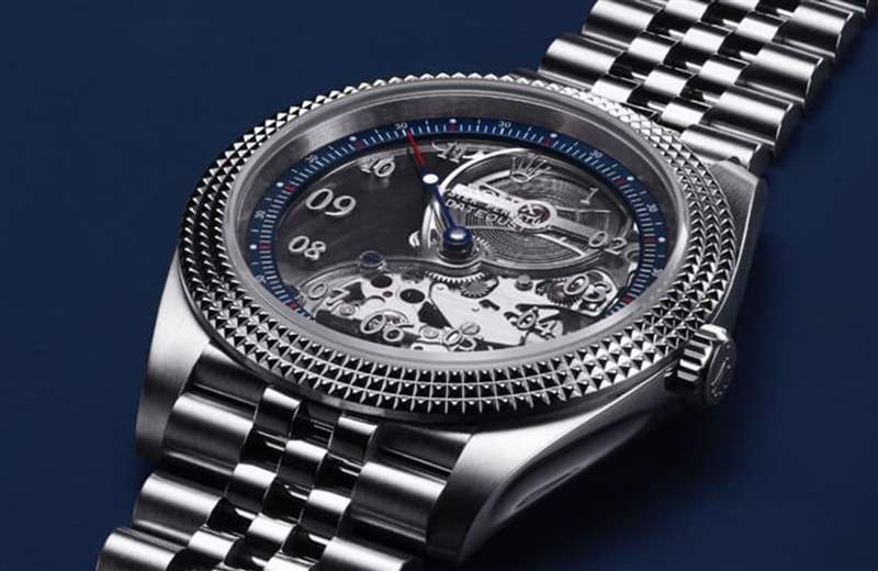 意大利鋼門(mén)GiGi勞力士Datejust鏤空改裝表極吸睛命名：孤獨(dú)時(shí)光-復(fù)刻表