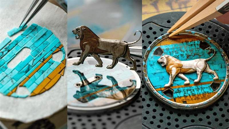 江詩(shī)丹頓Lion de Darius大流士雄獅-復(fù)刻表