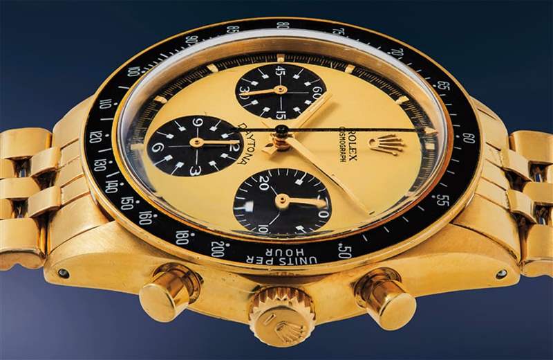 富藝斯拍賣行將出售一款勞力士Paul Newman Daytona 6264 “El Limoncito”,在Paul Newman面盤樣式中,它的稀有程度堪稱圣杯等級。 (Source:Phillips) Rolex Paul Newman Daytona 6264將拍賣激罕檸檬面手表估值千萬-復刻表