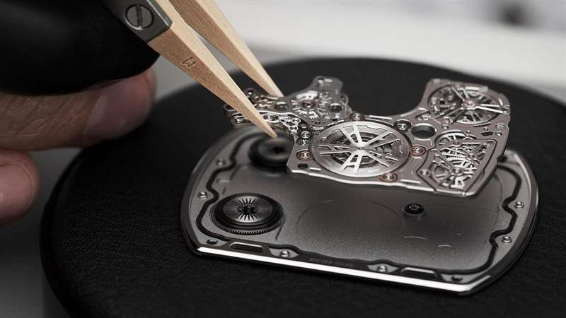 超薄運(yùn)動(dòng)表的工程習(xí)題！RICHARD MILLE RM UP-01 Ferrari-復(fù)刻表