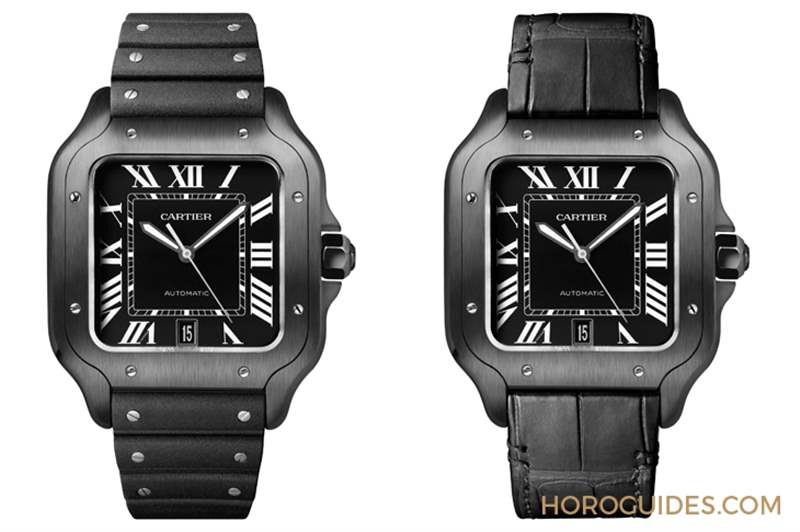黑魂模式啟動！卡地亞Santos de Cartier大型款-復刻表