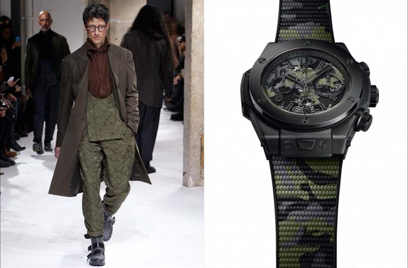 HUBLOT X 山本耀司Big Bang限量迷彩腕表｜以迷彩貫穿全表設(shè)計(jì)-復(fù)刻表