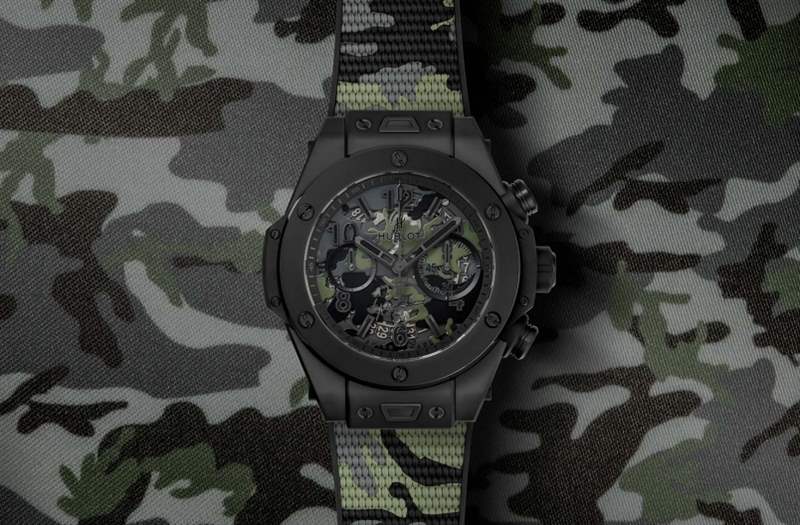 HUBLOT X 山本耀司Big Bang限量迷彩腕表｜以迷彩貫穿全表設(shè)計(jì)