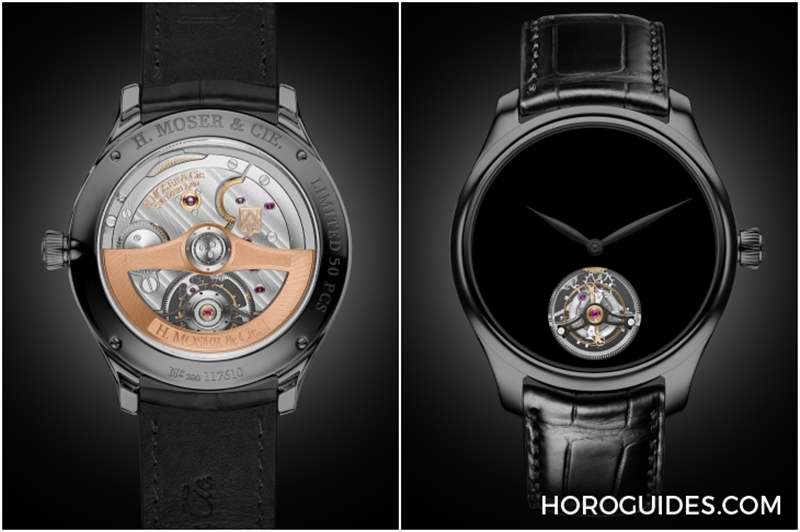 慶祝全新銷(xiāo)售平臺(tái)上線！H. MOSER & CIE.推出三款Vantablack?腕表-復(fù)刻表