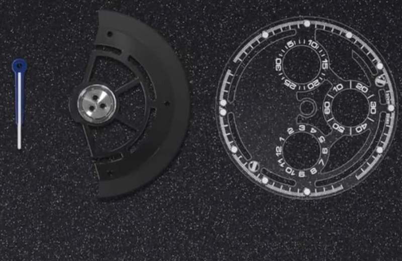 勞力士Daytona 116520改裝手表藍寶石面盤加藍色機芯零件超獨特-復刻表