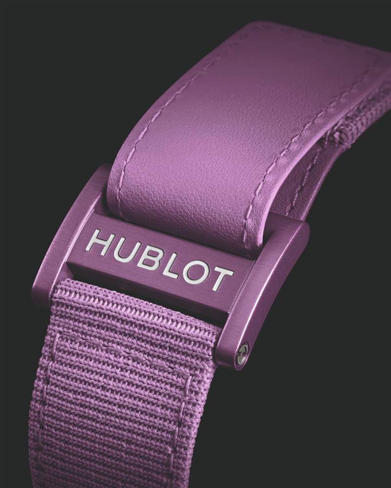 HUBLOT紫色狂迷延續(xù)為夏日活力而設計的最新BIG BANG UNICO-復刻表