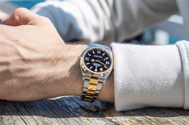 手腕上的一周：雙色勞力士探險家腕表 124273-復(fù)刻表