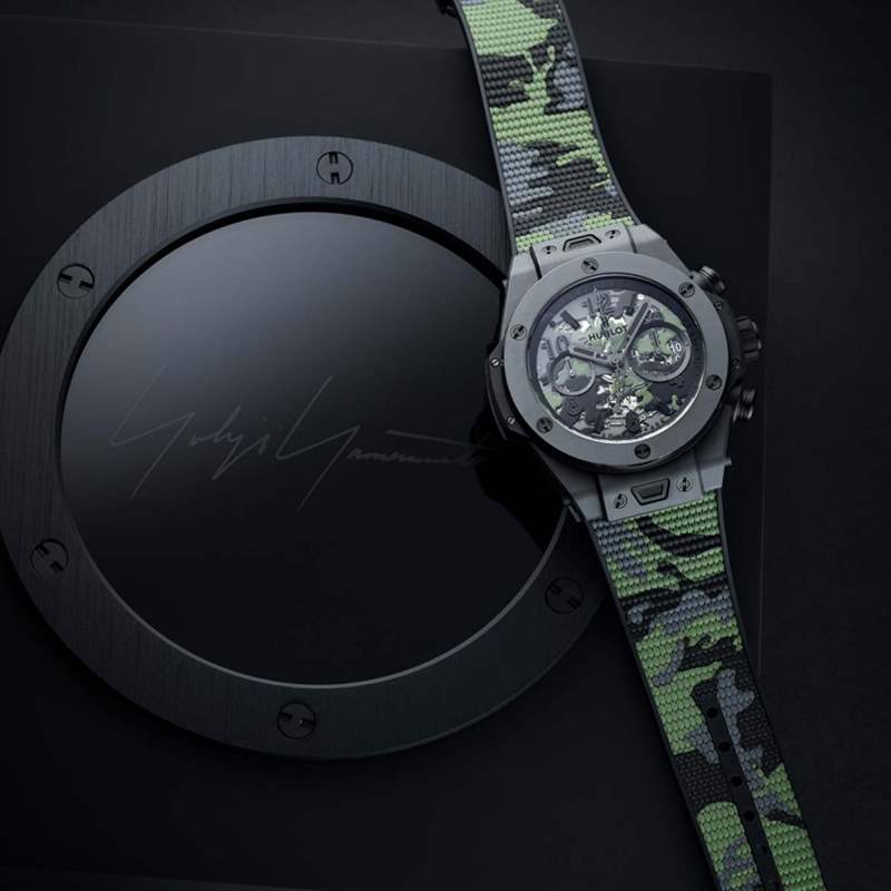 HUBLOT X 山本耀司Big Bang限量迷彩腕表｜以迷彩貫穿全表設(shè)計(jì)-復(fù)刻表