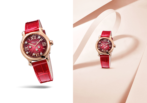 不只閃耀，蕭邦以Happy Sport系列表款頌揚女性無拘自主的躍動樣貌-復刻表